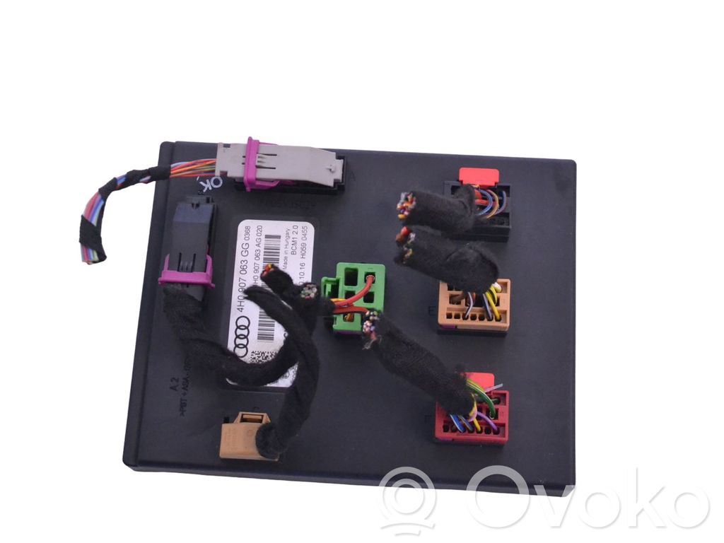 Audi A7 S7 4G Modul de control caroserie central 