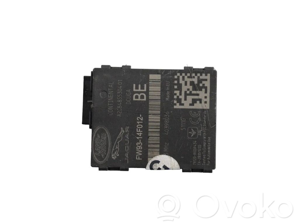Land Rover Range Rover Evoque L538 Sterownik / Moduł kontroli ciśnienia w oponach 