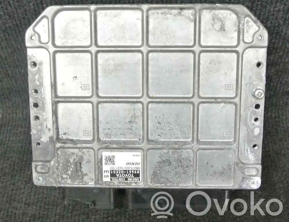 Sterownik / Moduł ECU   8966102E51,2753000221