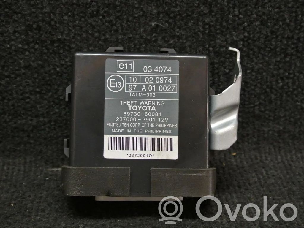 Toyota Land Cruiser (J120) Alarm control unit/module 