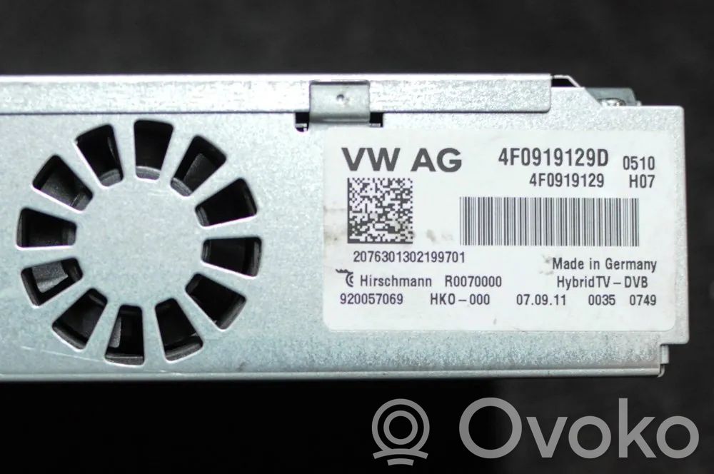 Volkswagen Touareg II Video control module 