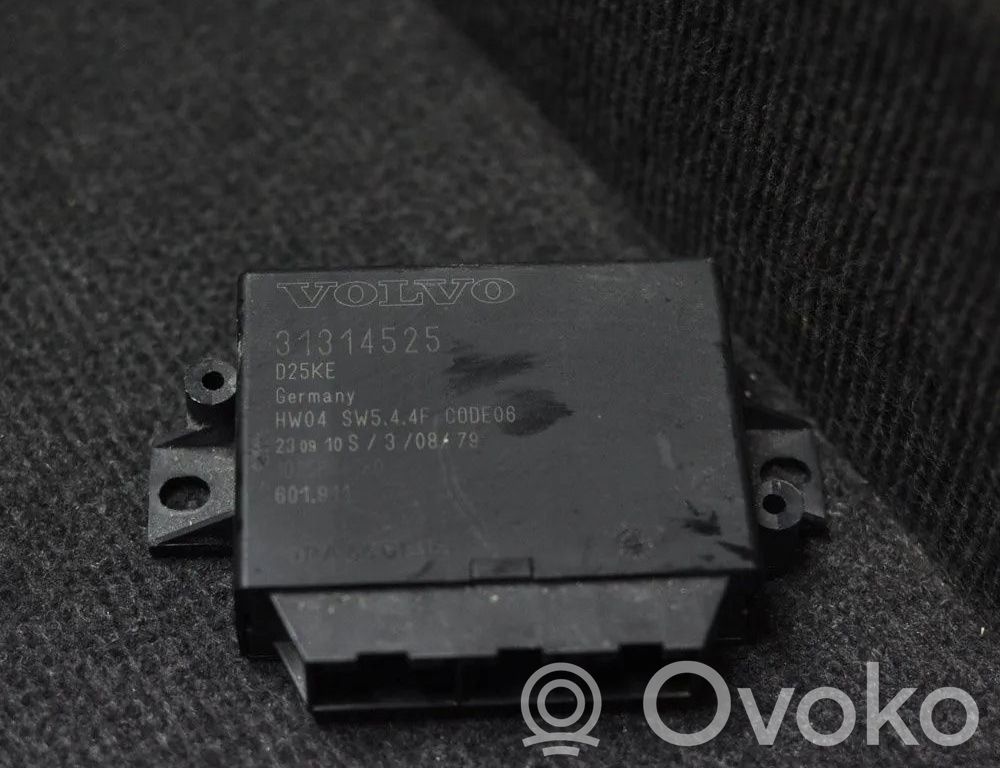 Volvo V60 Centralina/modulo sensori di parcheggio PDC 