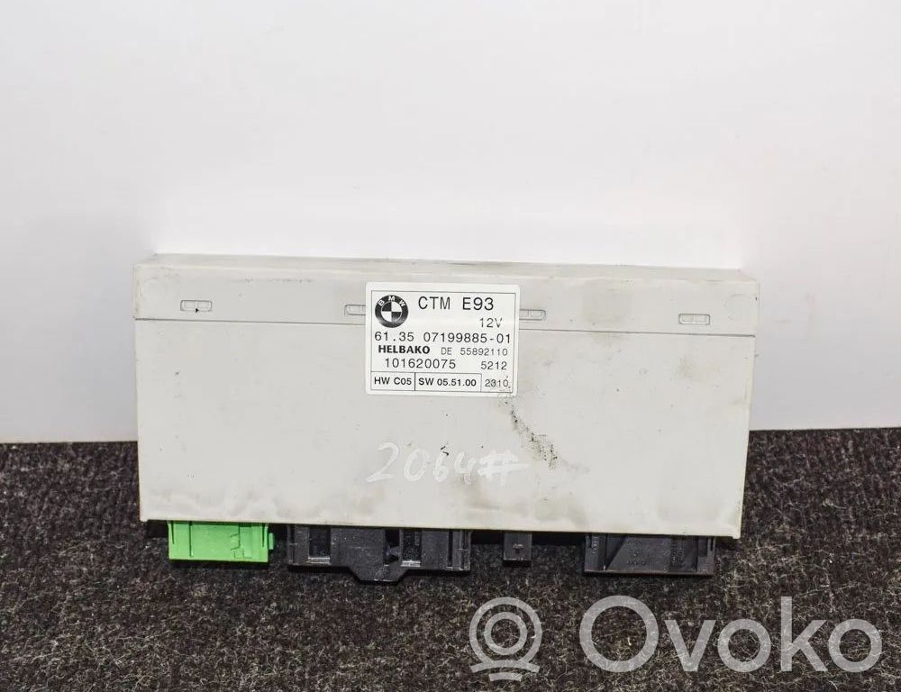 BMW 3 E92 E93 Autres dispositifs 