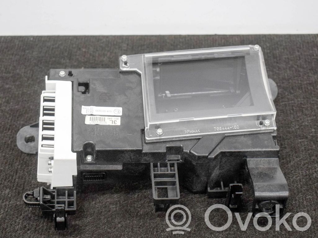 Toyota Prius+ (ZVW40) Schermo del visore a sovrimpressione 