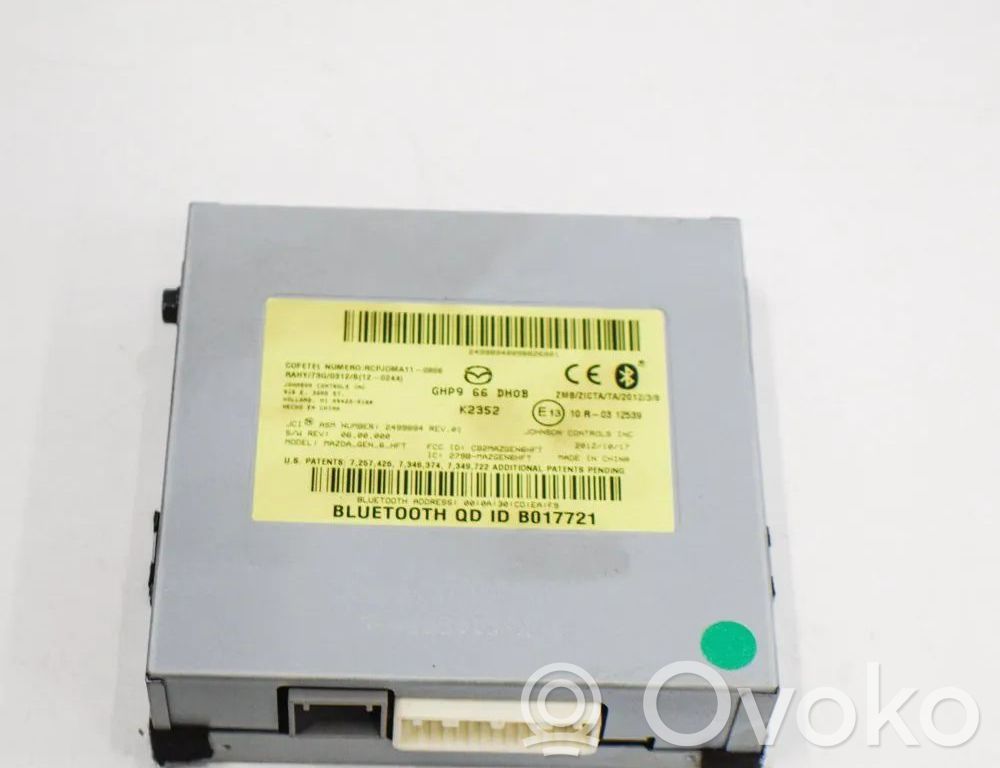 Mazda 6 Bluetooth control unit module 