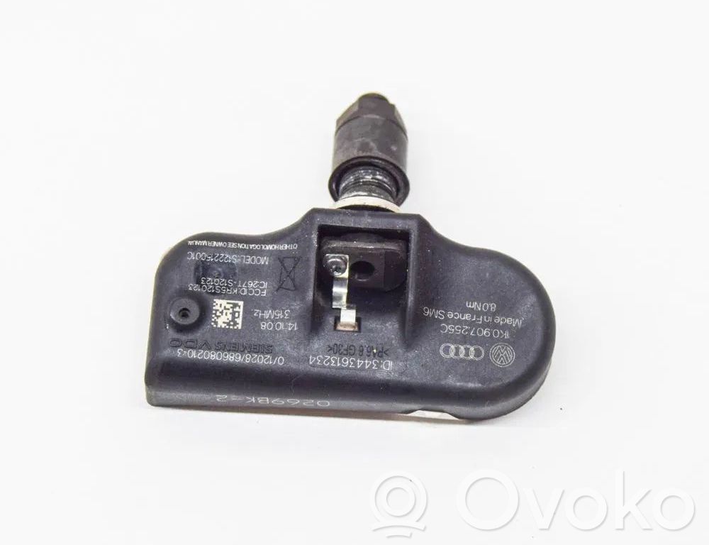 Audi A6 S6 C6 4F Sensor de presión del neumático 