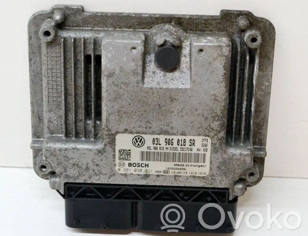Skoda Superb B6 (3T) Engine control unit/module 