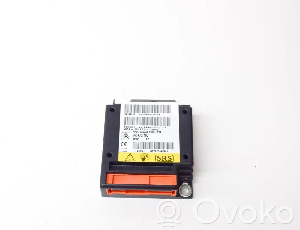Citroen C6 Airbag control unit/module 