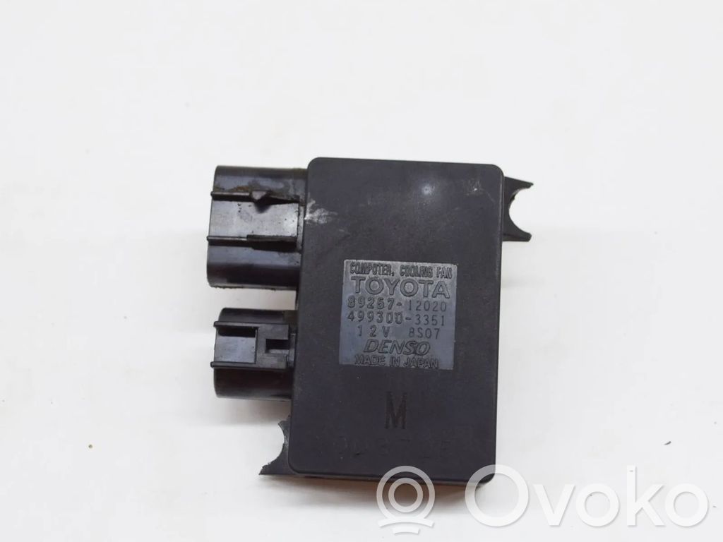 Toyota Yaris Relais de ventilateur de liquide de refroidissement 