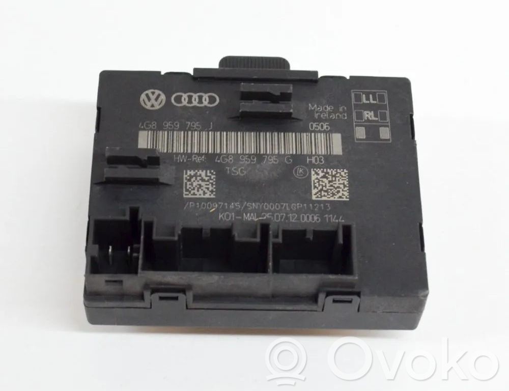 Audi A6 S6 C7 4G Centralina/modulo portiere