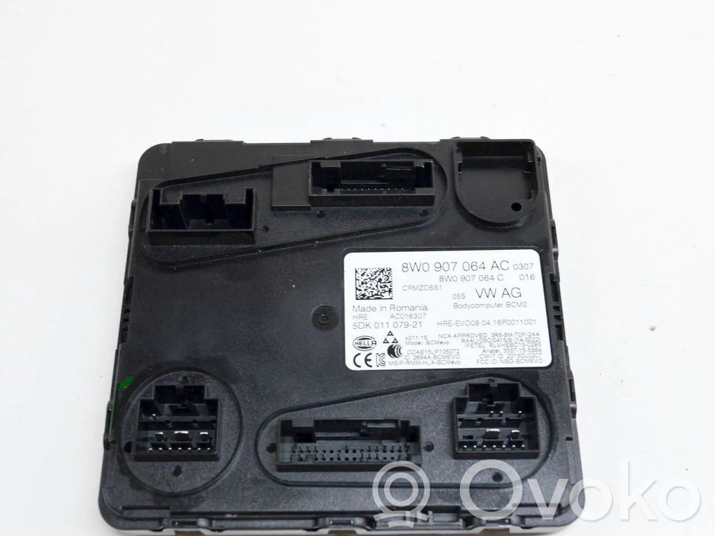 Sterownik / Moduł komfortu   8W0907064C,5DK01107921,8W0907064AC,AC016307