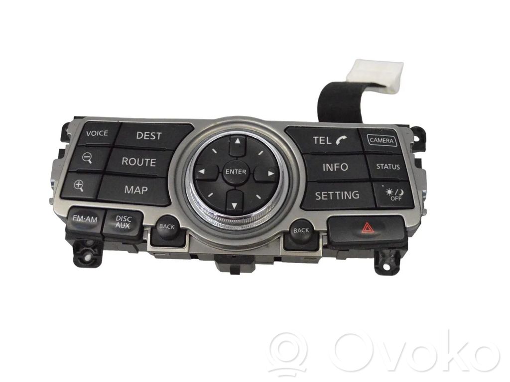 BMW 5 F10 F11 Console centrale, commande de multimédia l'unité principale 