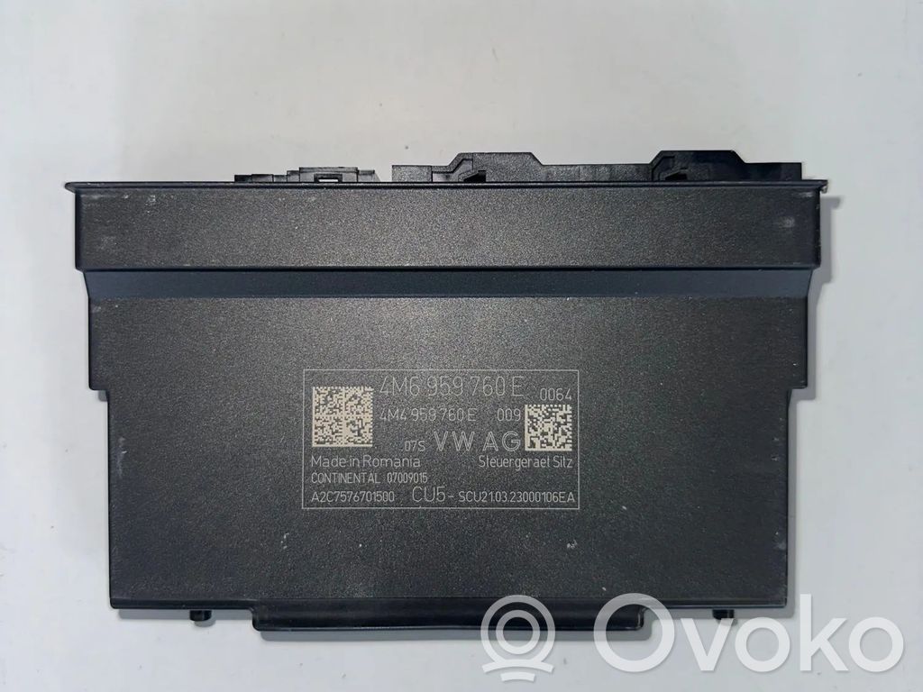 Porsche Cayenne (9Y0 9Y3) Seat control module 