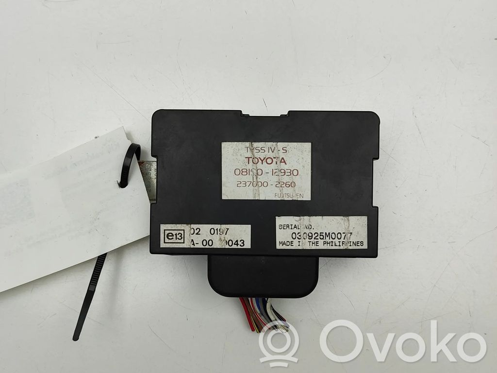 Toyota Previa (XR30, XR40) II Unitate/modul control alarmă 