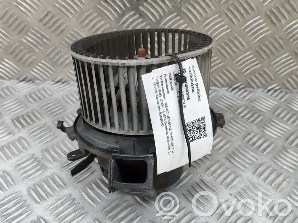 Mercedes-Benz Sprinter W906 Ventola riscaldamento/ventilatore abitacolo