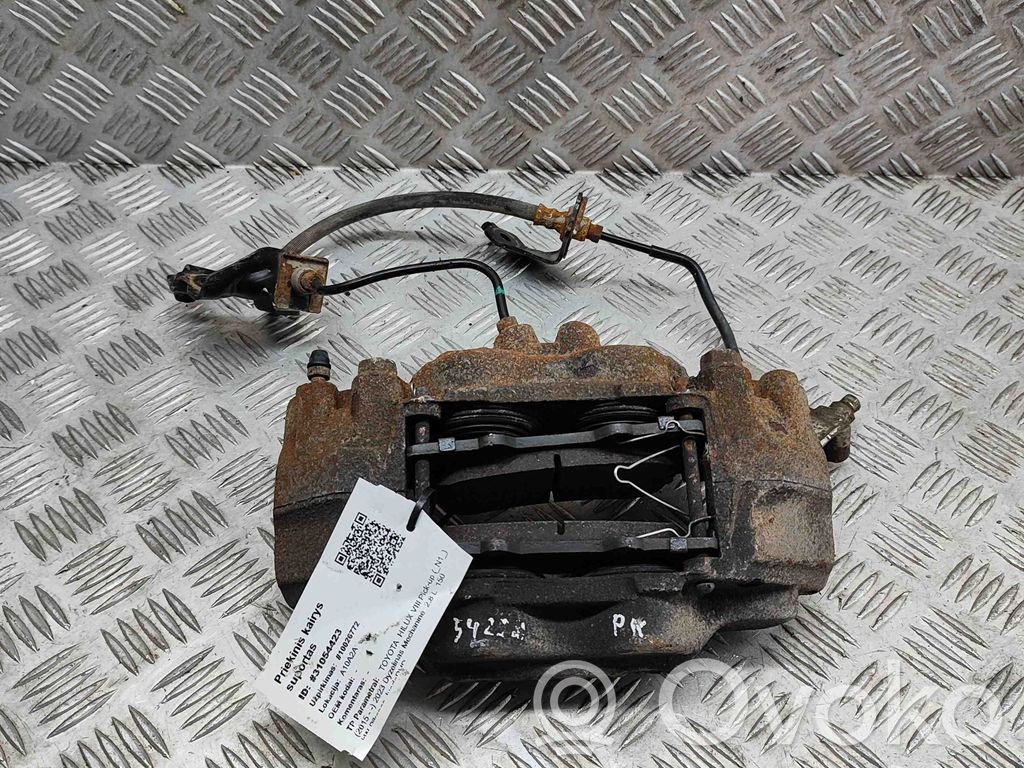 Toyota Hilux (AN120, AN130) Pinza del freno anteriore