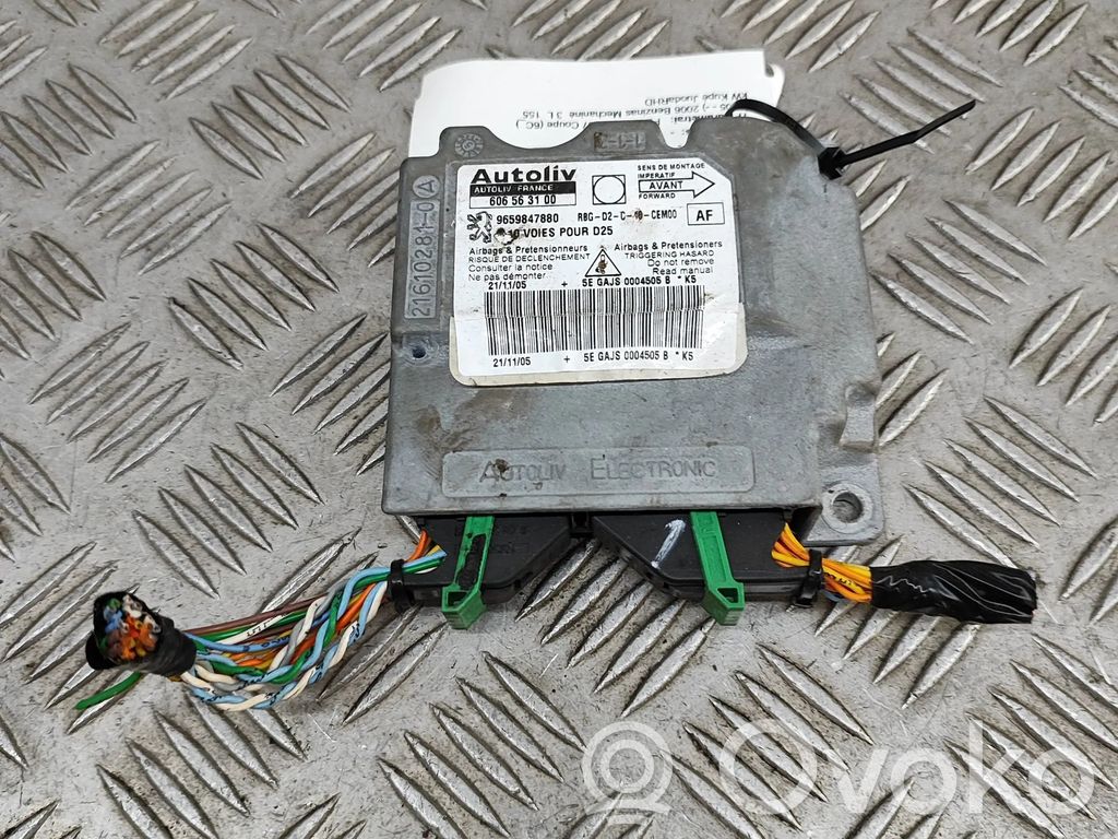 Unitate/modul de comandă airbaguri   9659847880