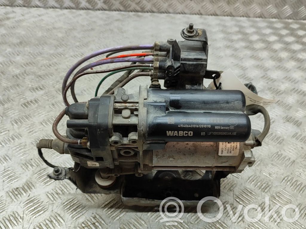 Audi Q7 4M Kompresor zawieszenia tylnego pneumatycznego 