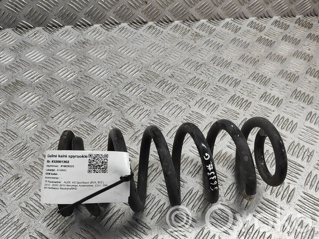 Audi RS3 Arc elicoidal spate 