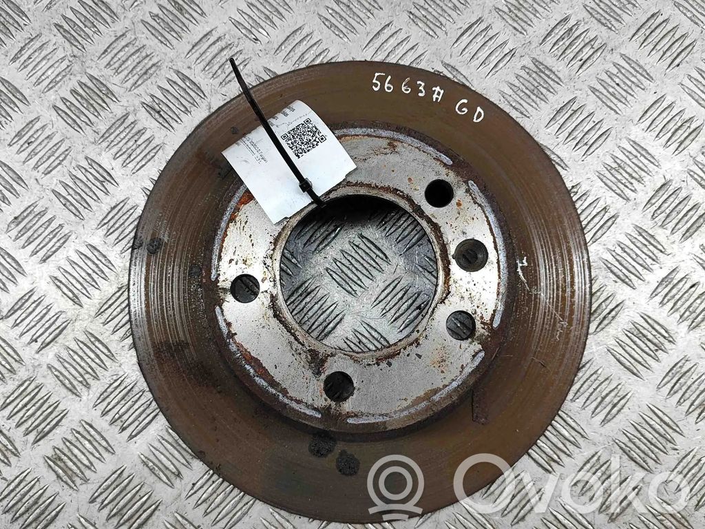 Opel Movano B Disque de frein arrière