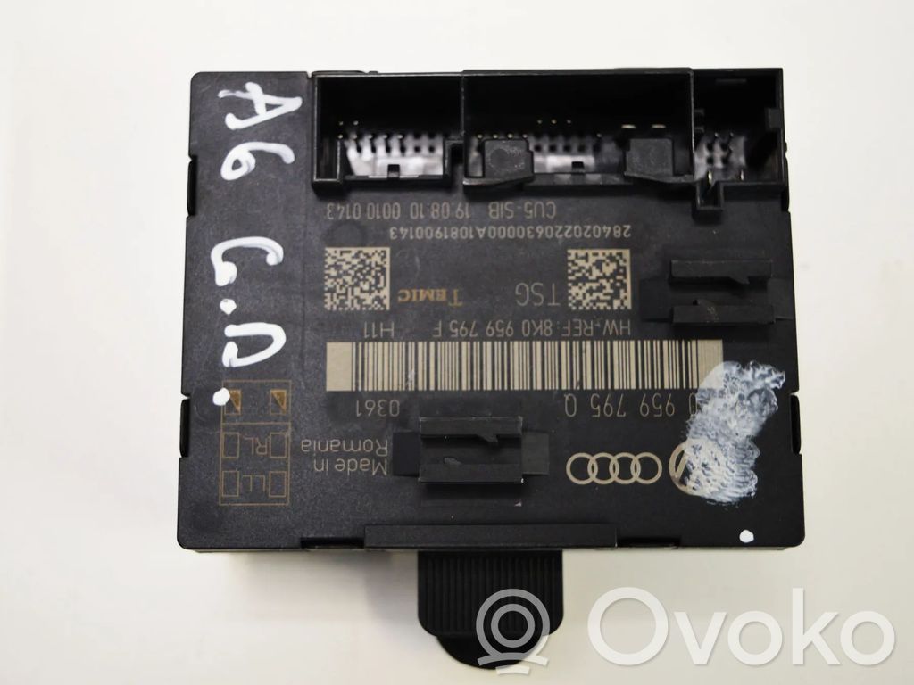 Audi A6 S6 C6 4F Muut laitteet 