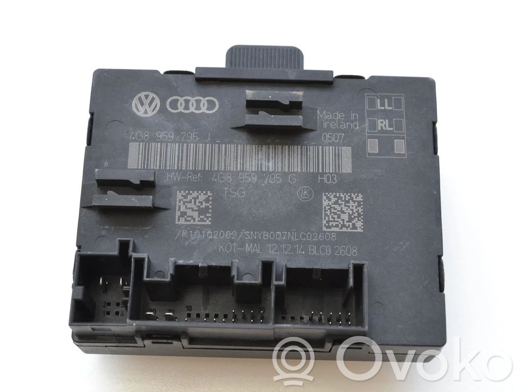 Audi A6 S6 C7 4G Unitate/modul comandă uși 