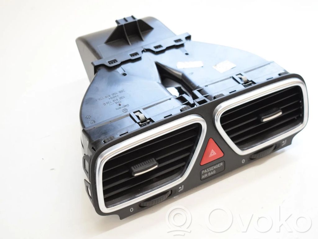 Volkswagen Scirocco Moldura protectora de la rejilla de ventilación del panel 