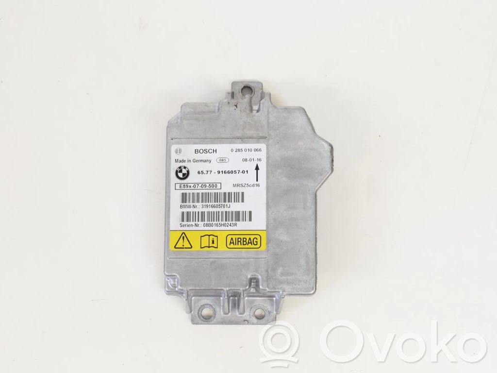 Unidad de control/módulo del Airbag   9166057,65779166057