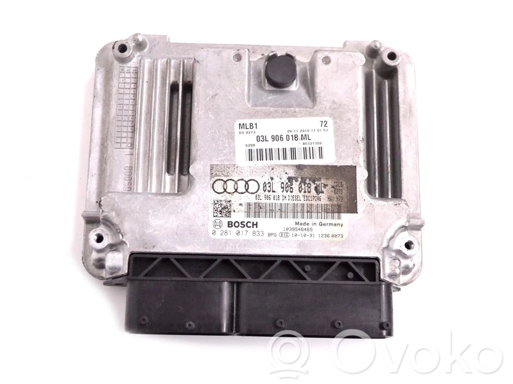 Audi Q5 SQ5 8R Engine control unit/module 