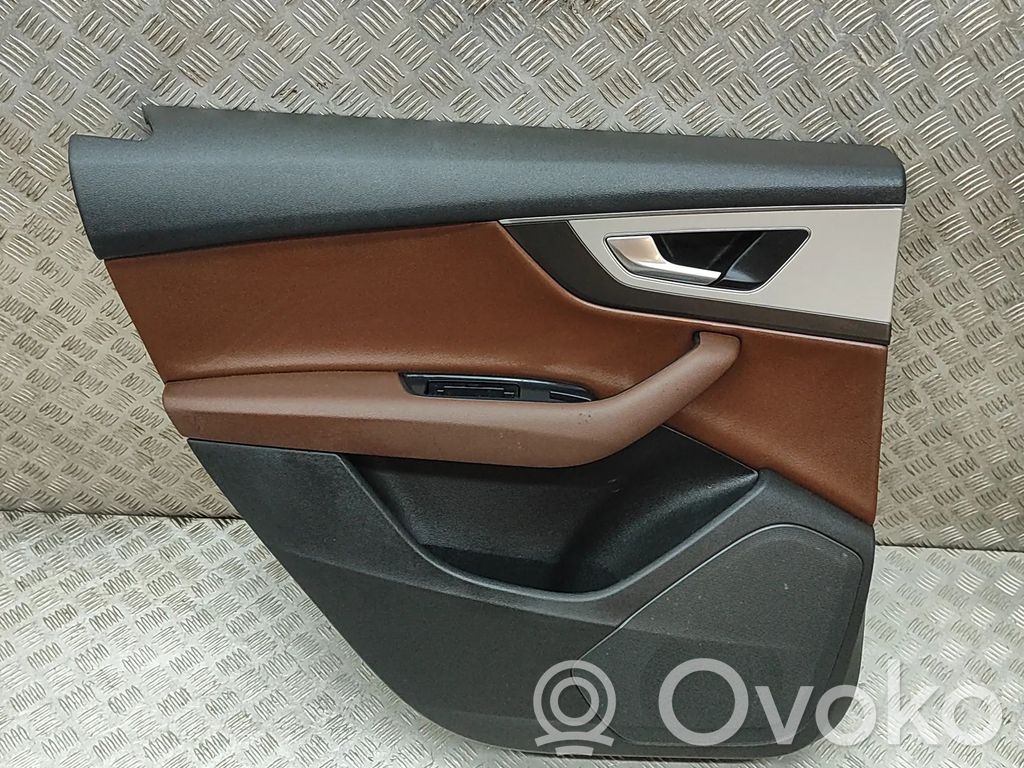 Audi Q7 4M Rear door card panel trim 