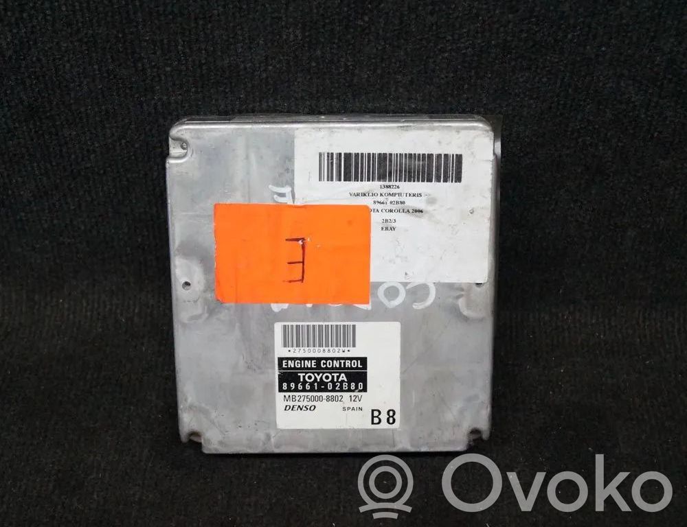 Toyota Corolla E120 E130 Engine control unit/module 