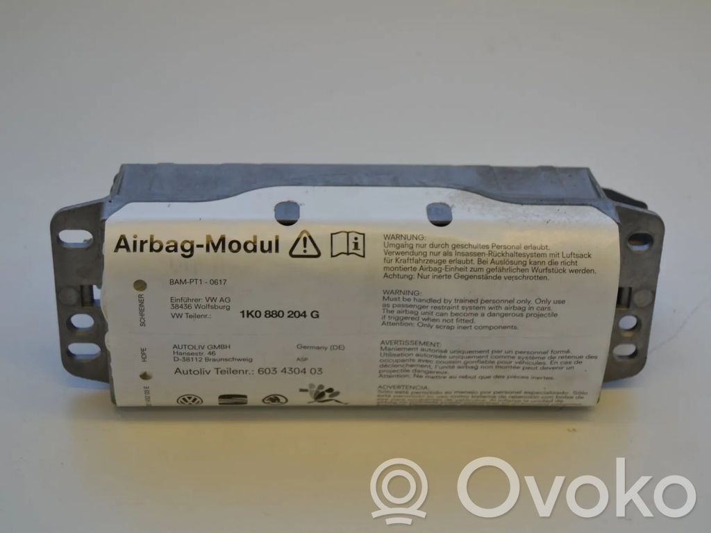 Volkswagen Golf V Airbag de passager