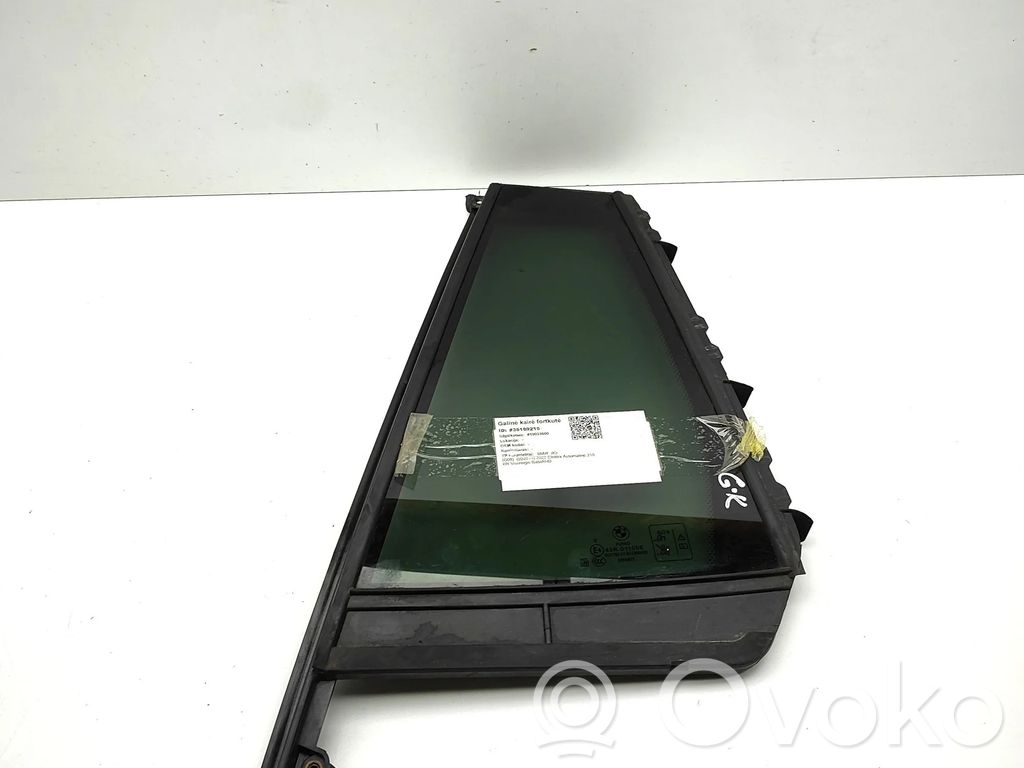 BMW iX3 G08 Dreiecksfenster Dreiecksscheibe Tür hinten 