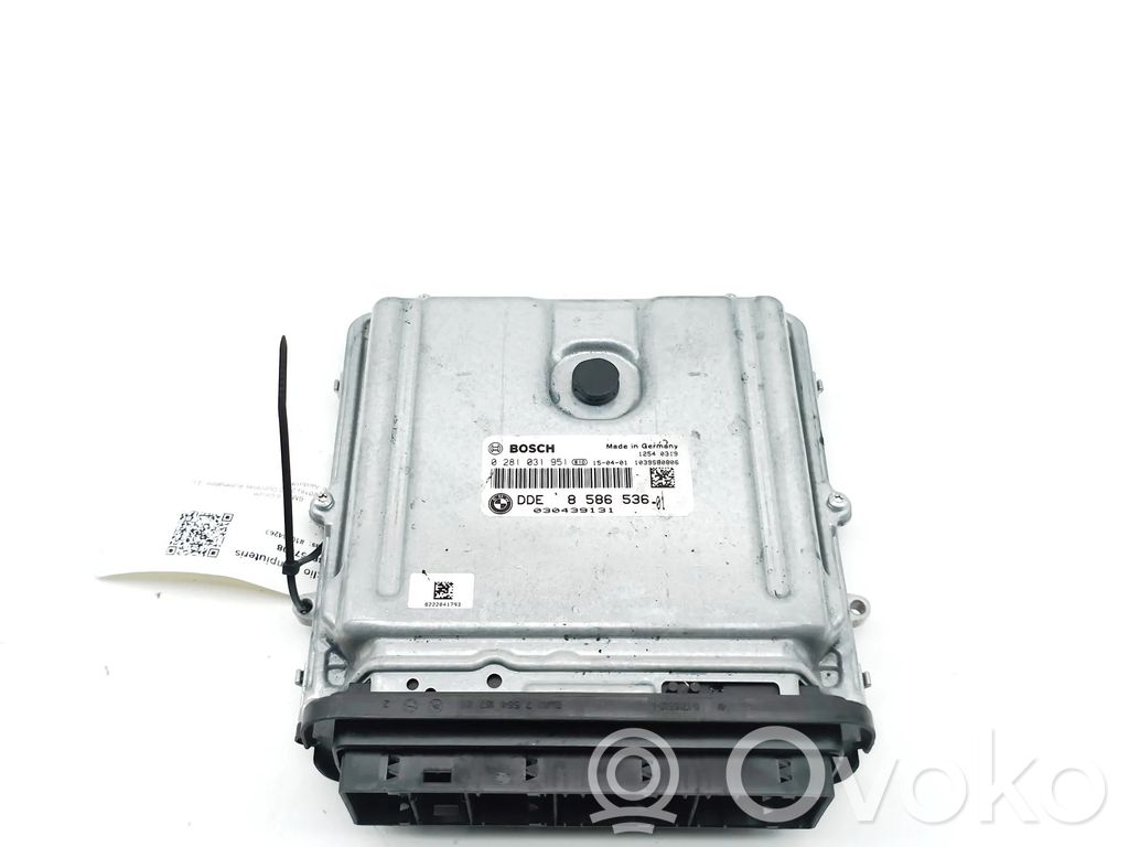 BMW 6 F12 F13 Engine control unit/module 