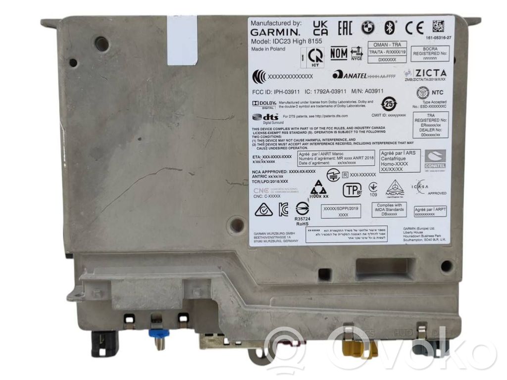 BMW 7 G70 Navigation unit CD/DVD player 