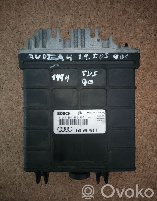Engine control unit/module   028906021F,0281001366,0281001367