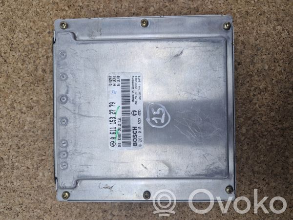 Engine control unit/module   A6111532779,0281010533