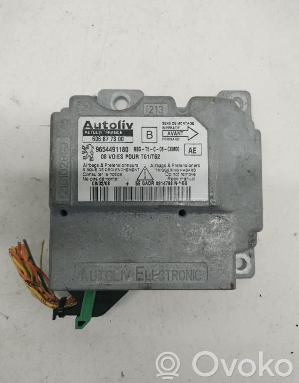 Airbag control unit/module   9654491180,606877300