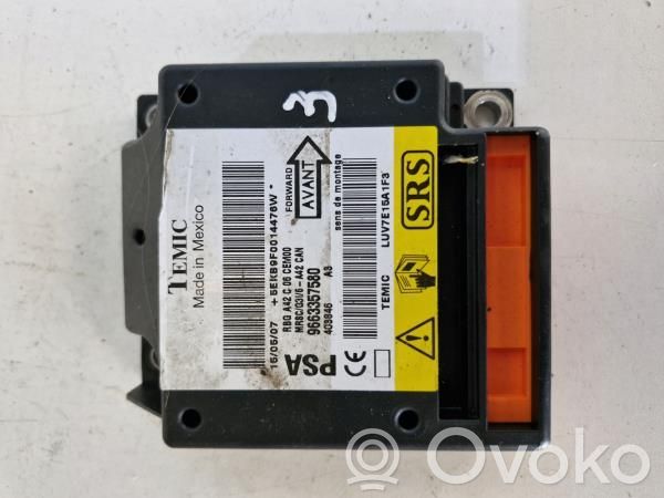 Citroen C3 Pluriel Airbag control unit/module 