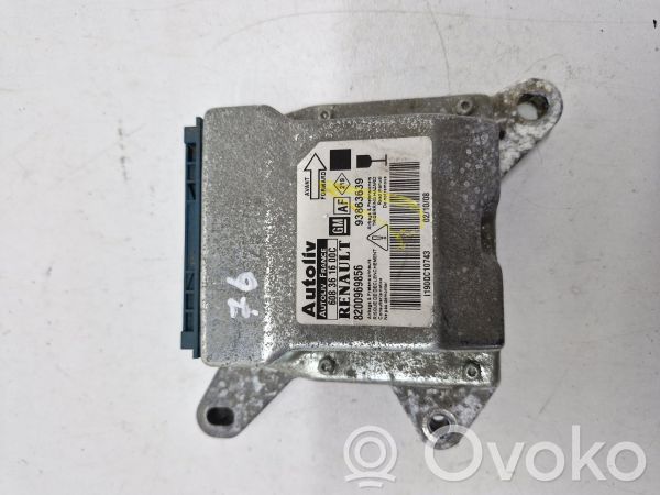 Opel Vivaro Unitate/modul de comandă airbaguri 