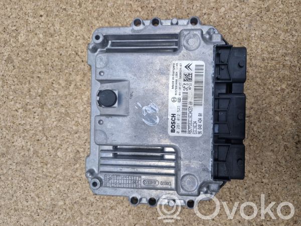 Engine control unit/module   9664843480,0281012423