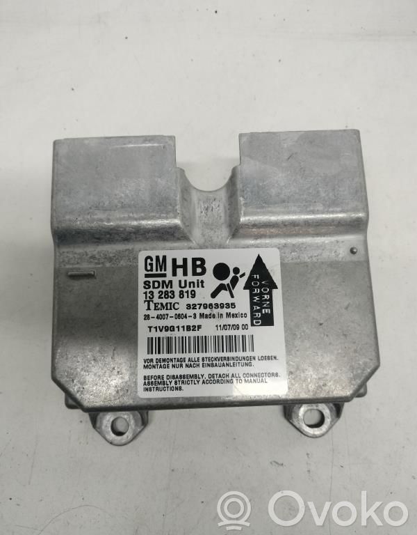 Airbag control unit/module   13283819,327963935