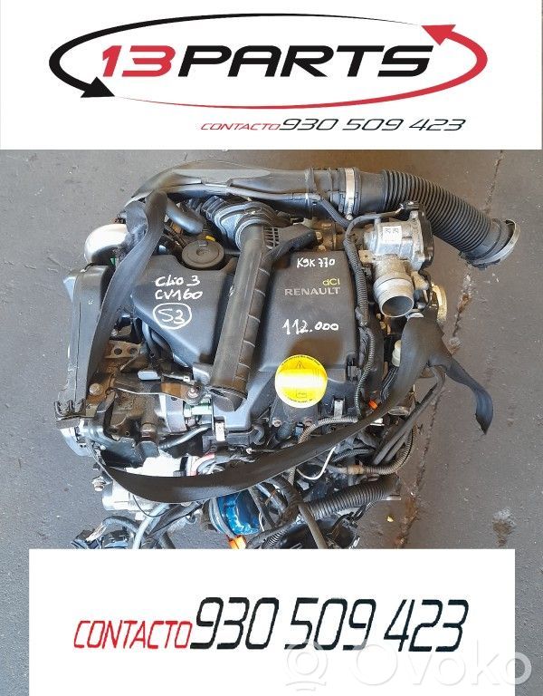 Dzinējs   K9K770,112000KMS