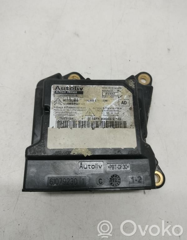 Citroen C3 Picasso Airbag control unit/module 