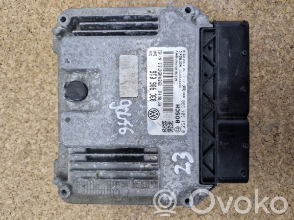 Engine control unit/module   03C906016,0281S04390