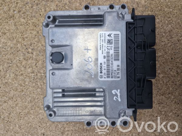 Engine control unit/module   9677039280,0281017601