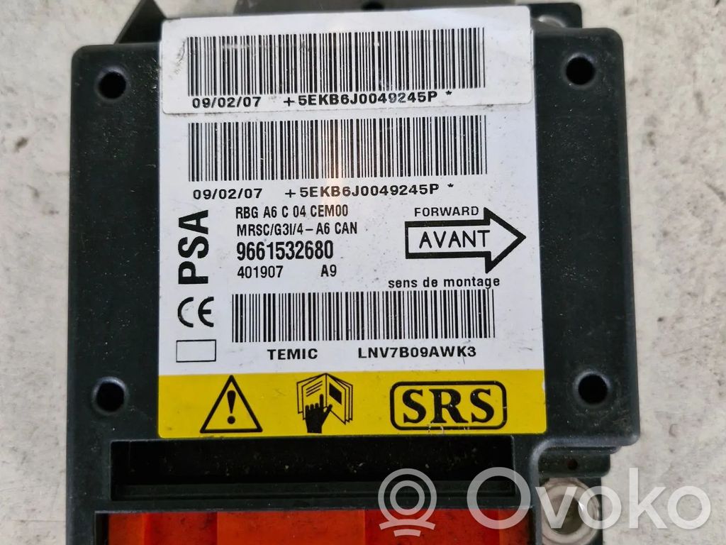 Citroen C2 Airbag control unit/module 