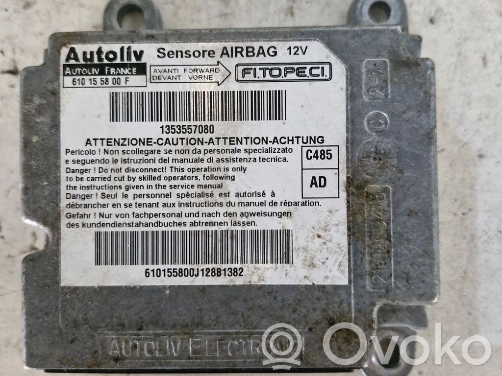 Fiat Qubo Airbag control unit/module 