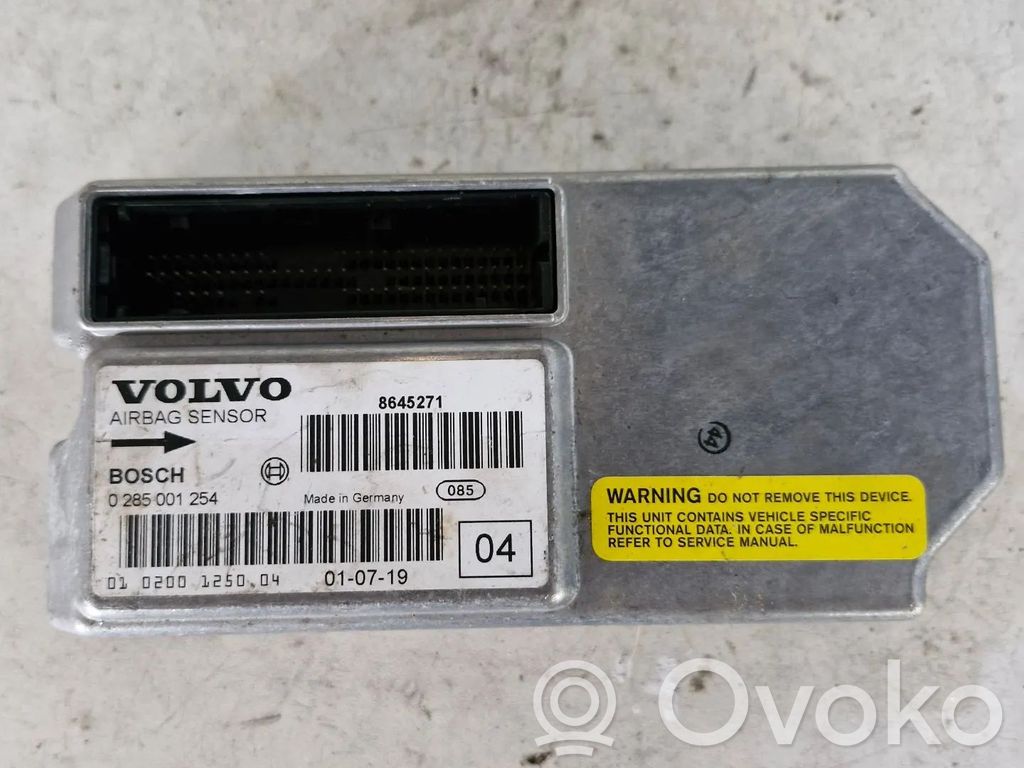 Airbag control unit/module   8645271,0285001254