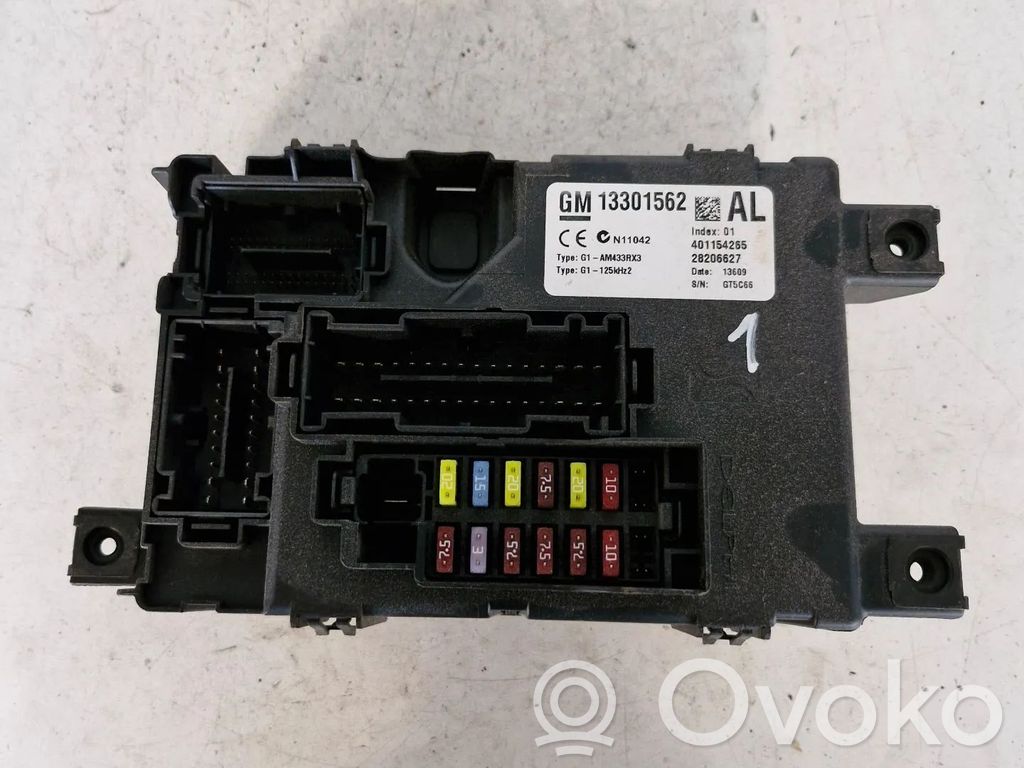Opel Corsa D SAM control unit 